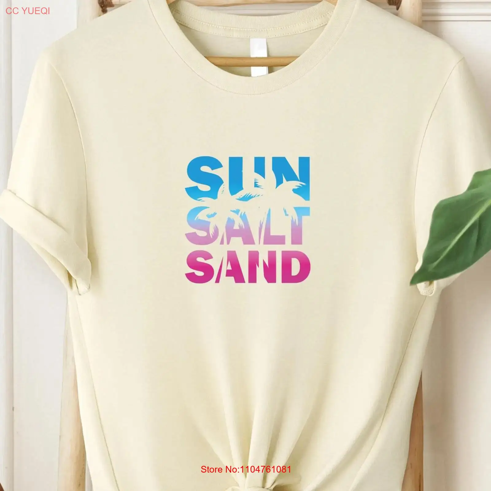 Summer Days Clothing - Sun Salt Sand T shirt Retro