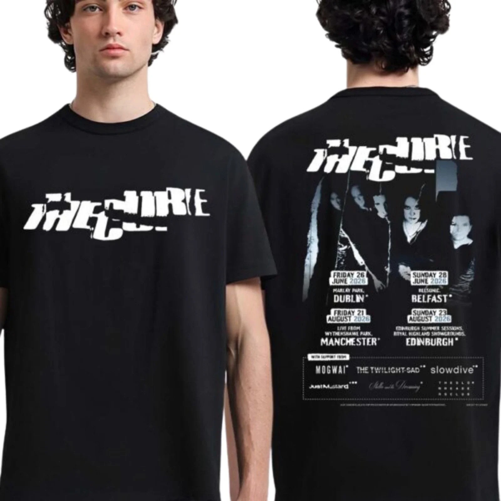 Ireland Summer Clothing - The Cure 2026 UK and Ireland