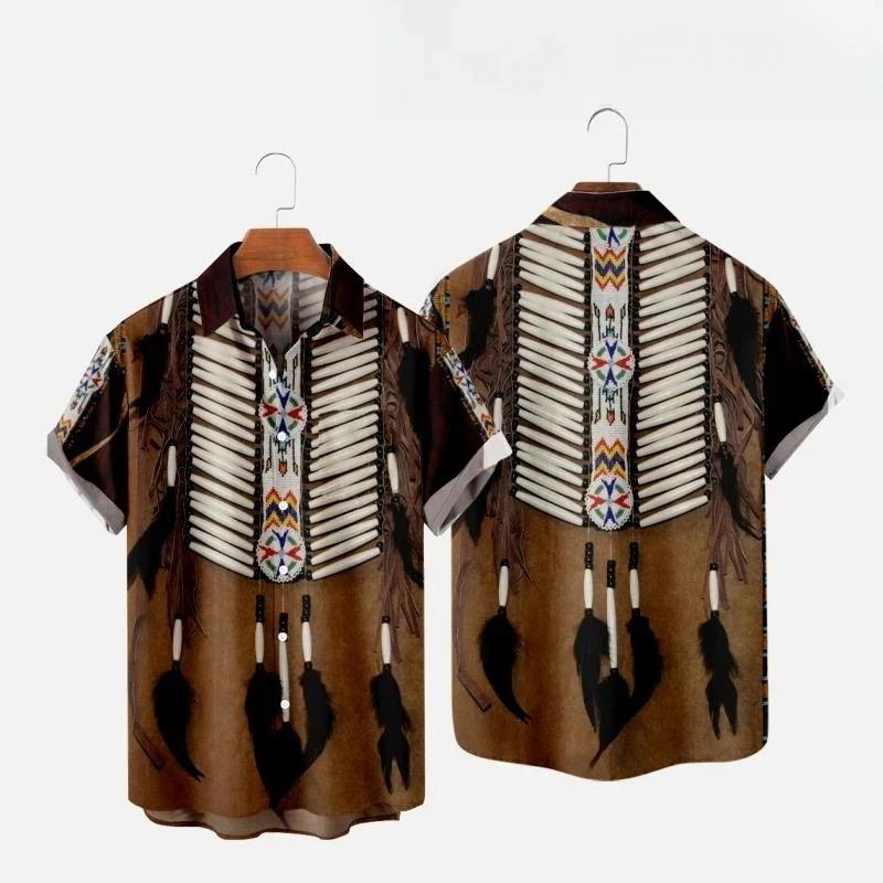 Indian Summer Vintage Clothing - Indian Ethnic Style 3D Print Beach