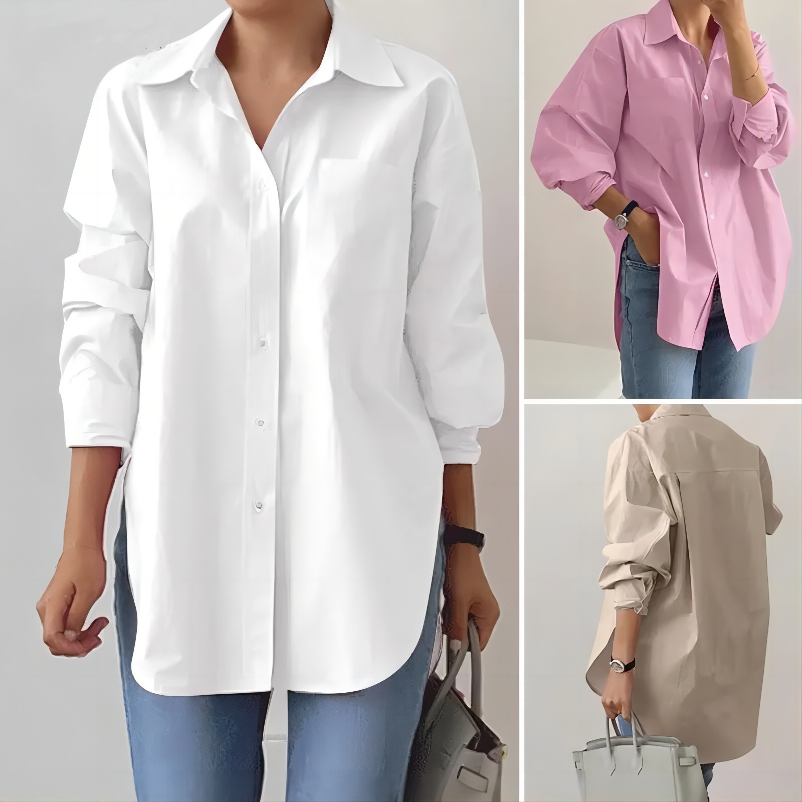 Summer Days Clothing - Blouse women 2026 casual Elegant lapel
