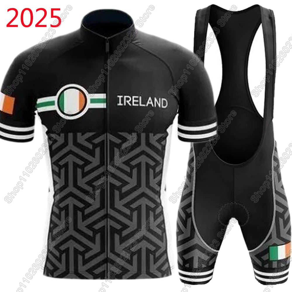 Ireland Summer Clothing - Ireland National Team Cycling Jersey 2025
