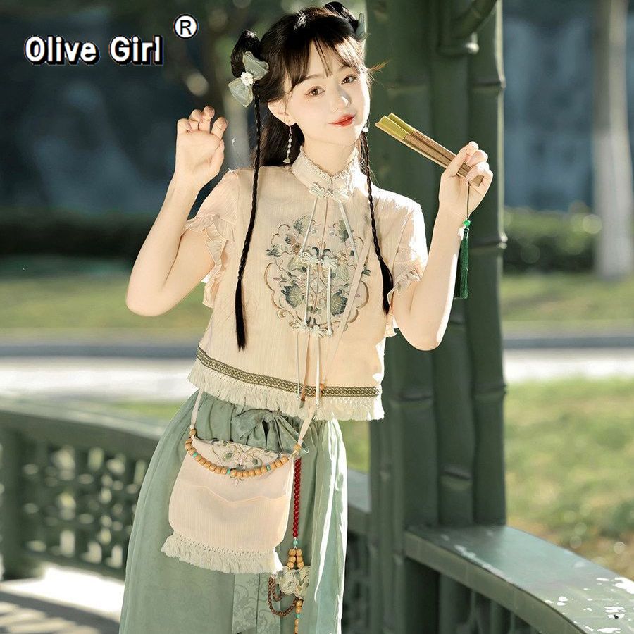 Olivegirl Original Hanfu Embro - Summer Clothing Girl recension och pris