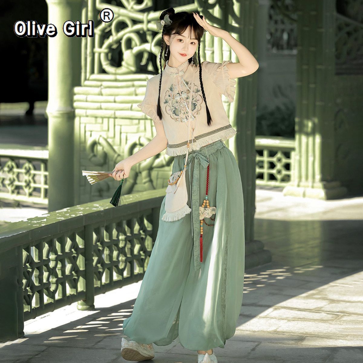 Olivegirl Original Hanfu Embro - Summer Clothing Girl recension och pris