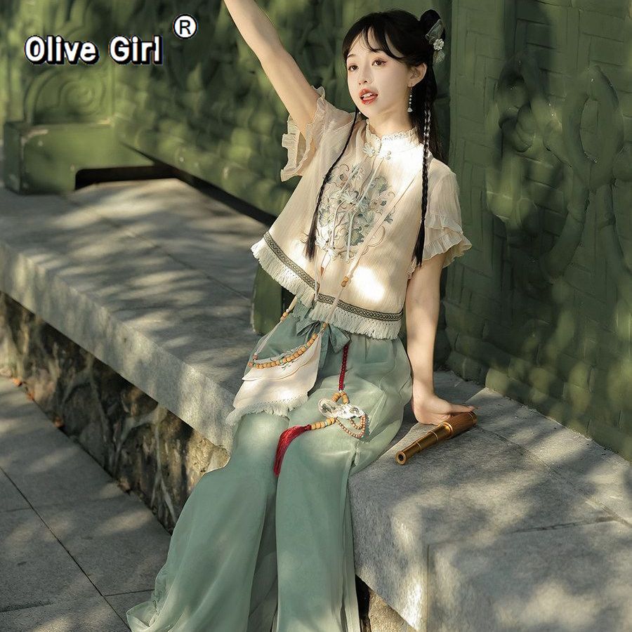 Olivegirl Original Hanfu Embro - Summer Clothing Girl recension och pris