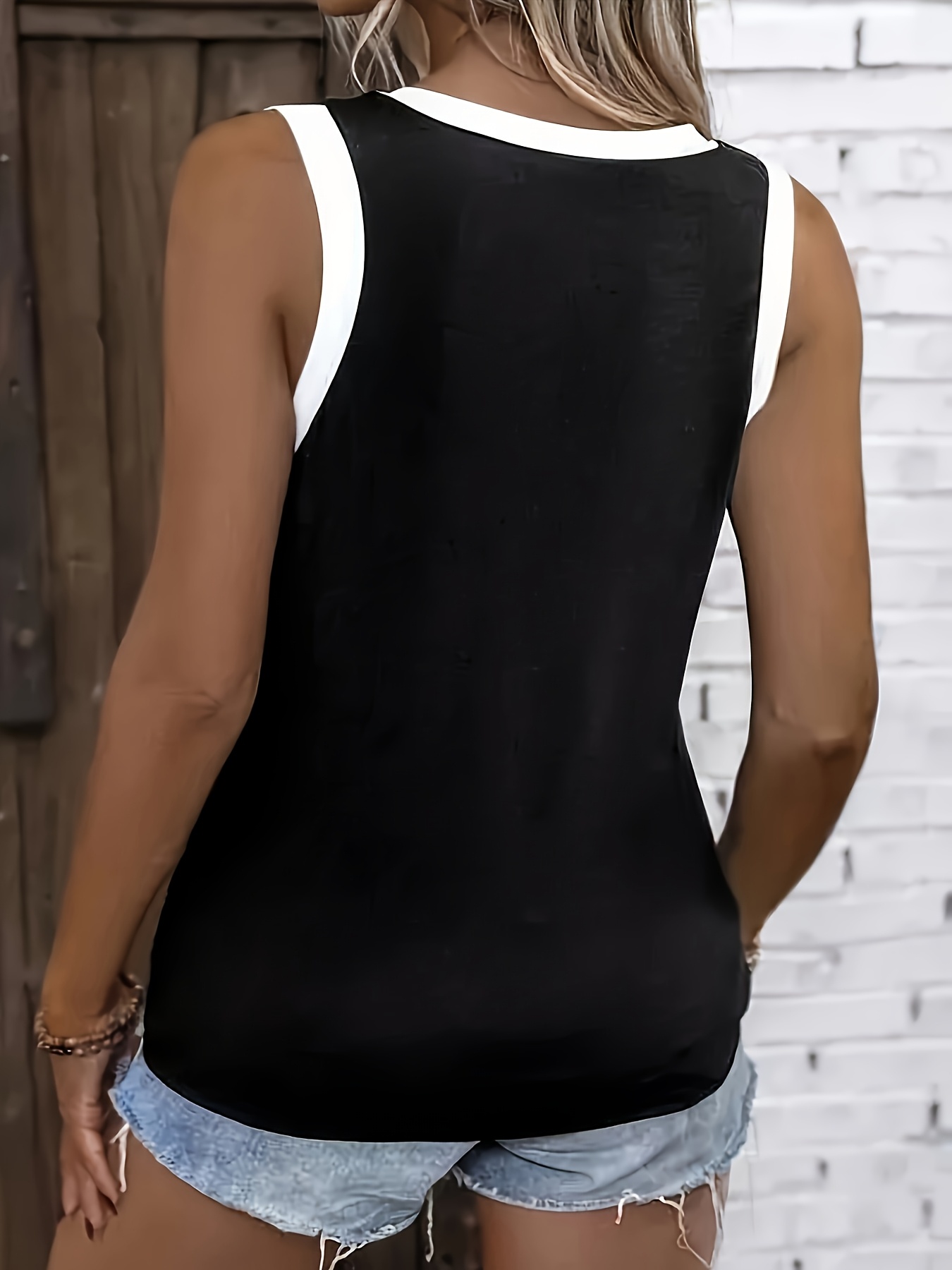 Plus Size Women's Sleeveless V - Summer Upf Clothing recension och pris