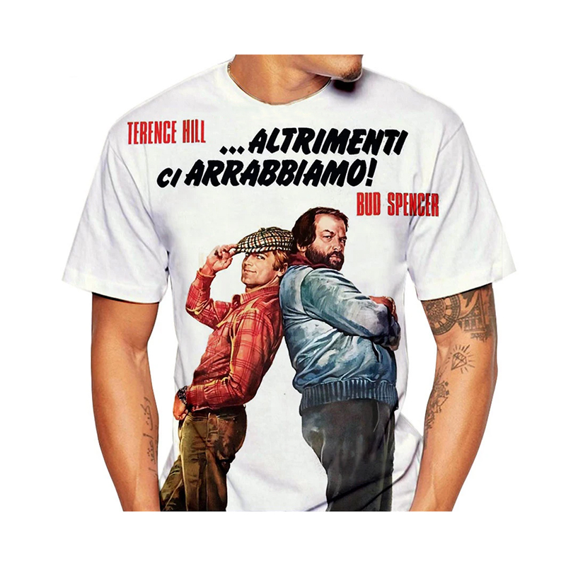 Bud Spencer Terence Hill T-Shi - Summer Hill Clothing recension och pris