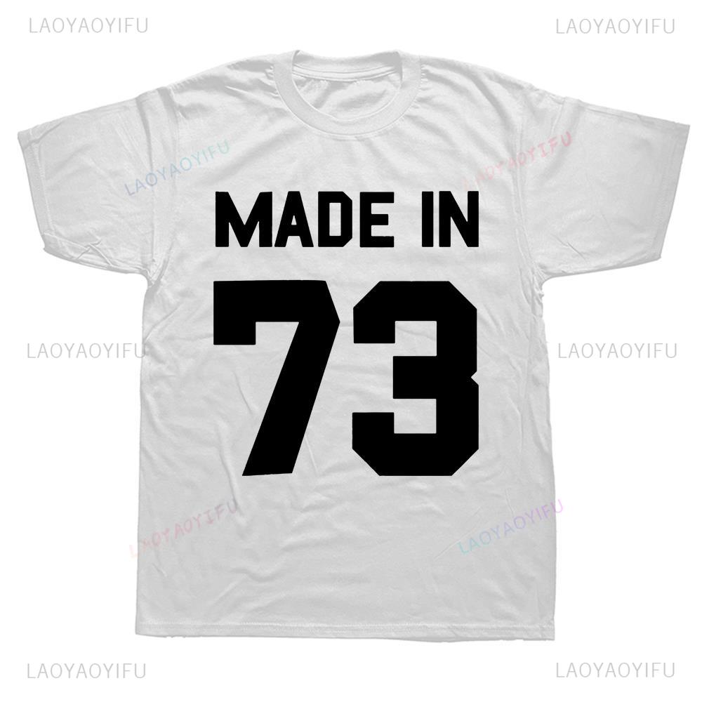 Hot Sale Made in 73 Graphic Cl - Summer Clothing Men Sale recension och pris