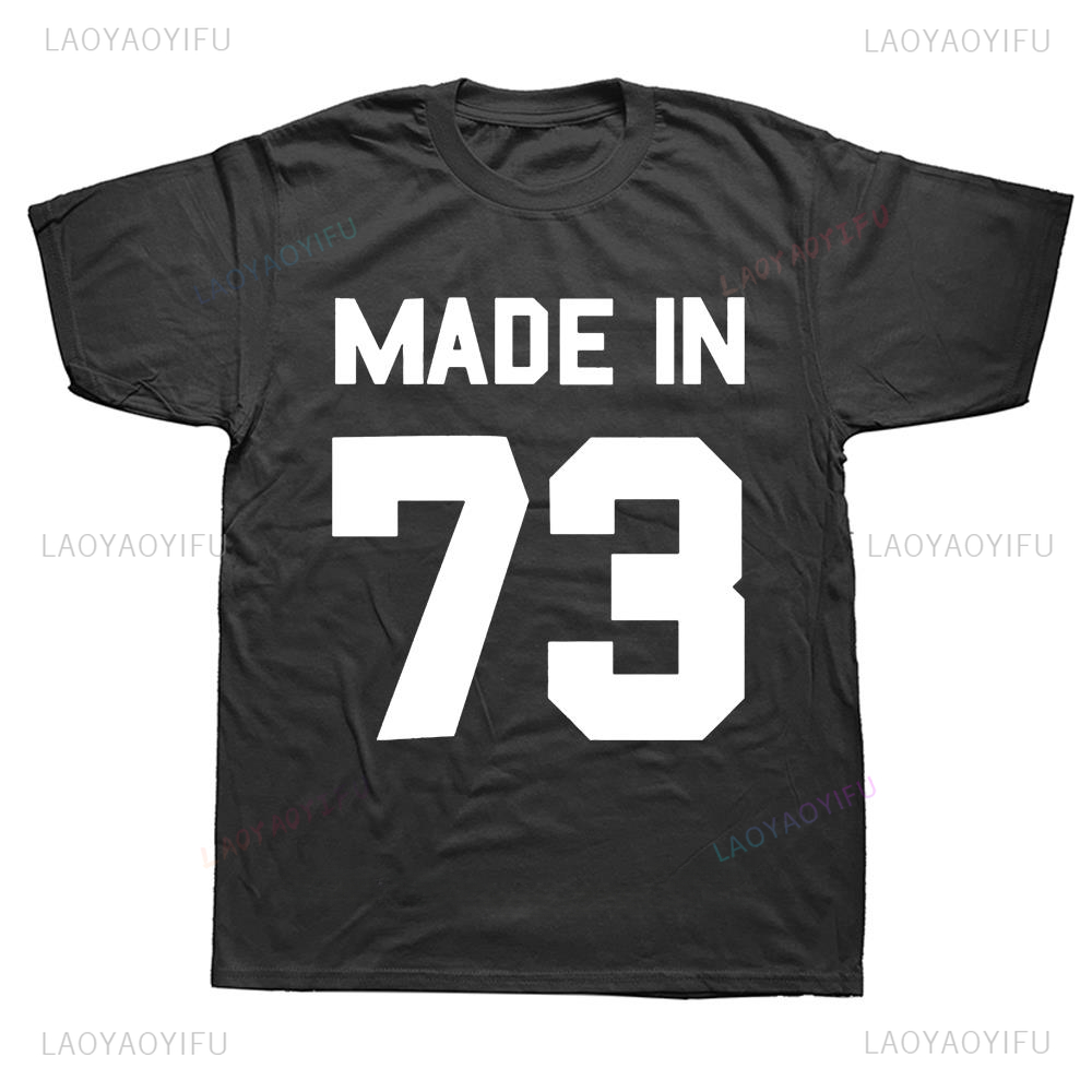 Hot Sale Made in 73 Graphic Cl - Summer Clothing Men Sale recension och pris
