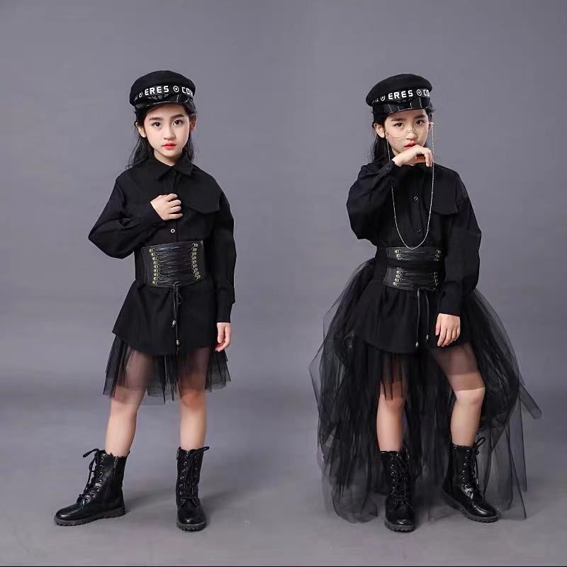 Children's Black Suit Girls Mo - Summer Clothing Girl recension och pris
