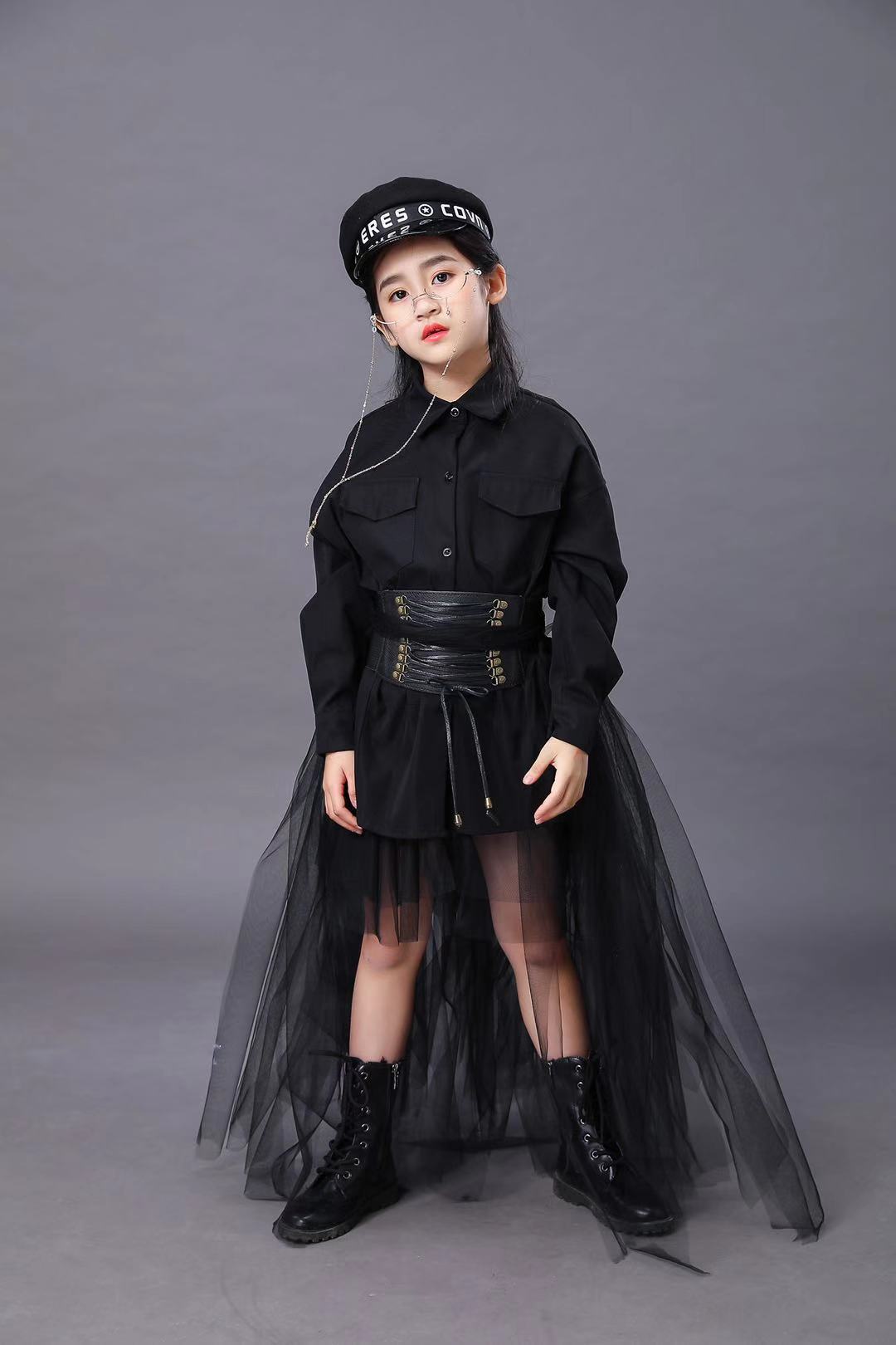 Children's Black Suit Girls Mo - Summer Clothing Girl recension och pris