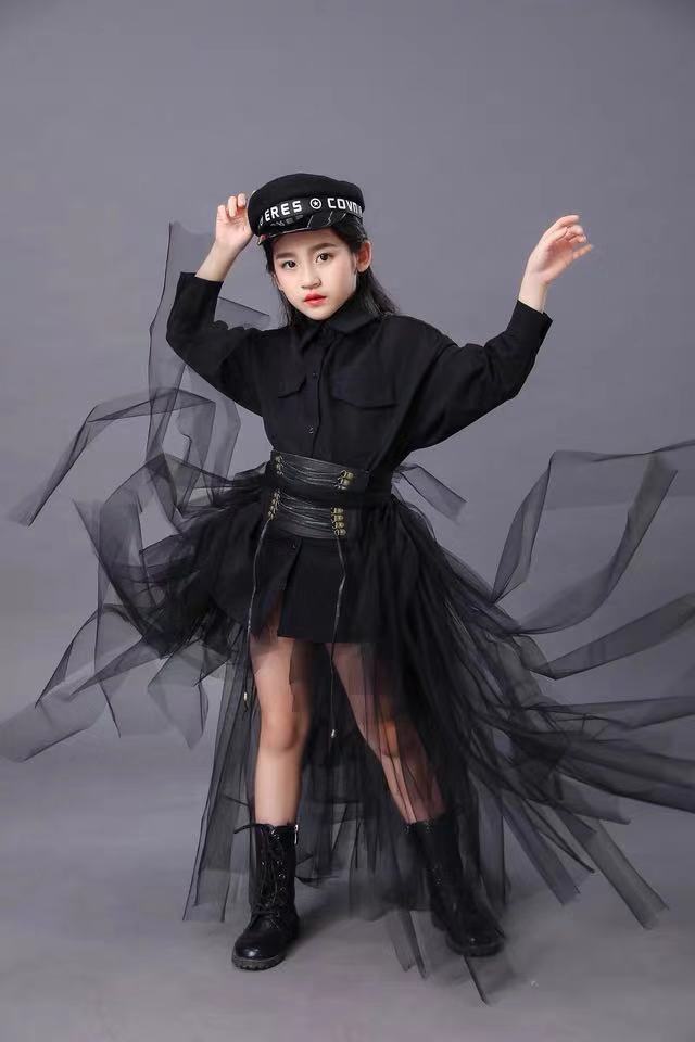 Children's Black Suit Girls Mo - Summer Clothing Girl recension och pris