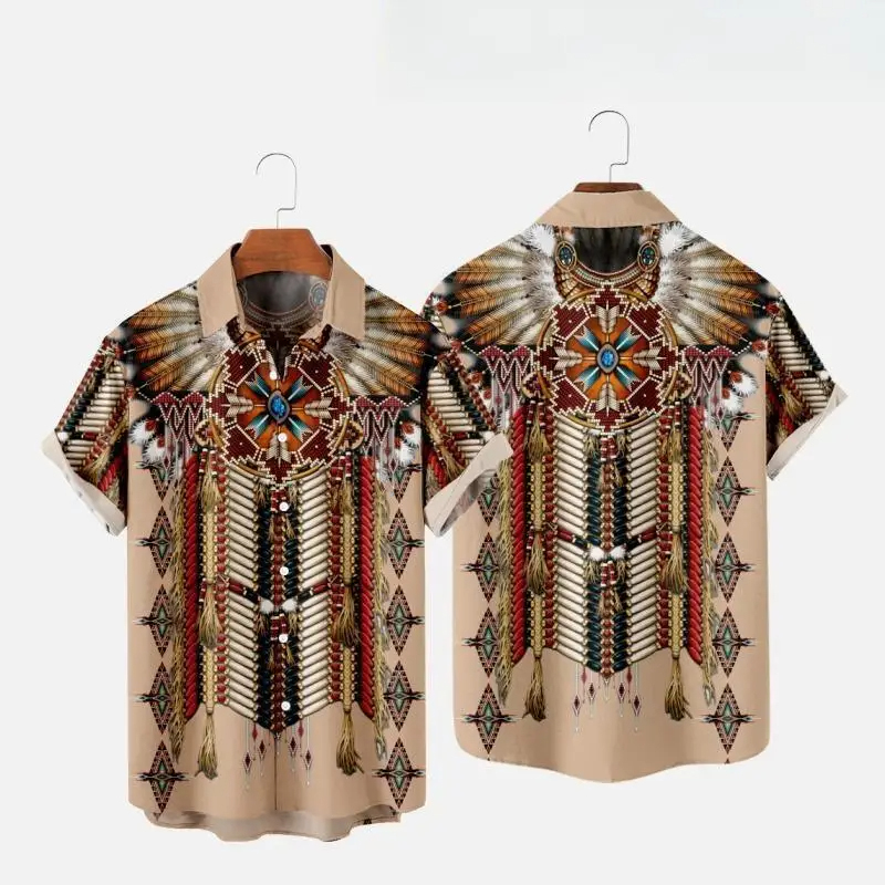 Indian Ethnic Style 3D Print B - Indian Summer Vintage Clothing recension och pris