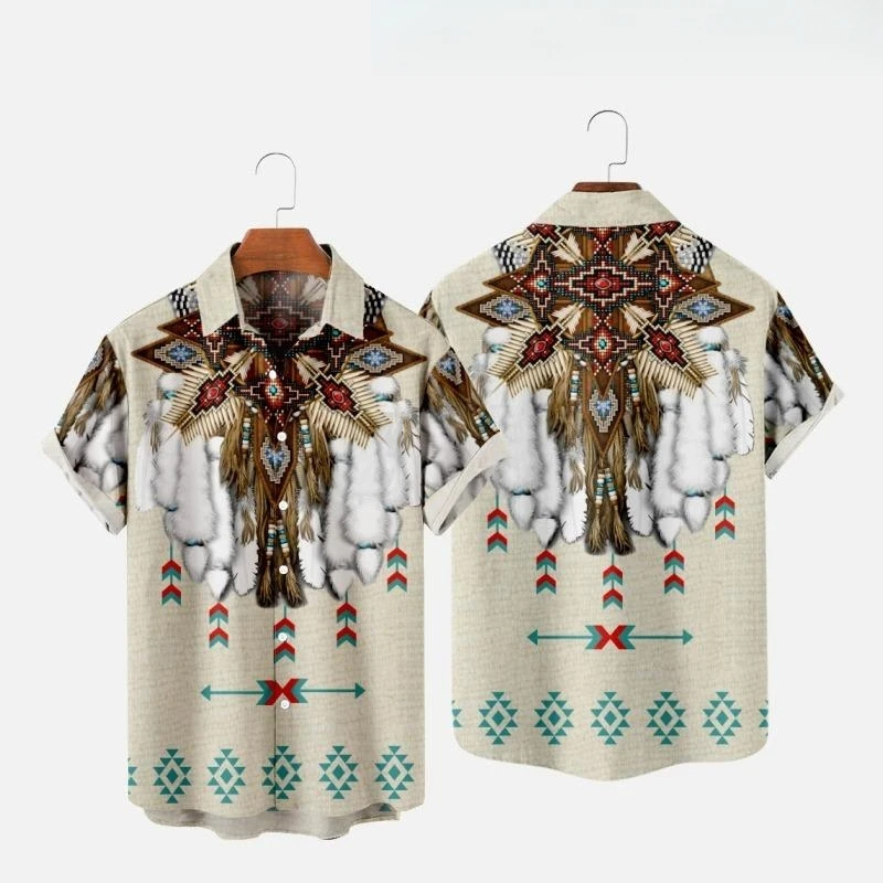 Indian Ethnic Style 3D Print B - Indian Summer Vintage Clothing recension och pris
