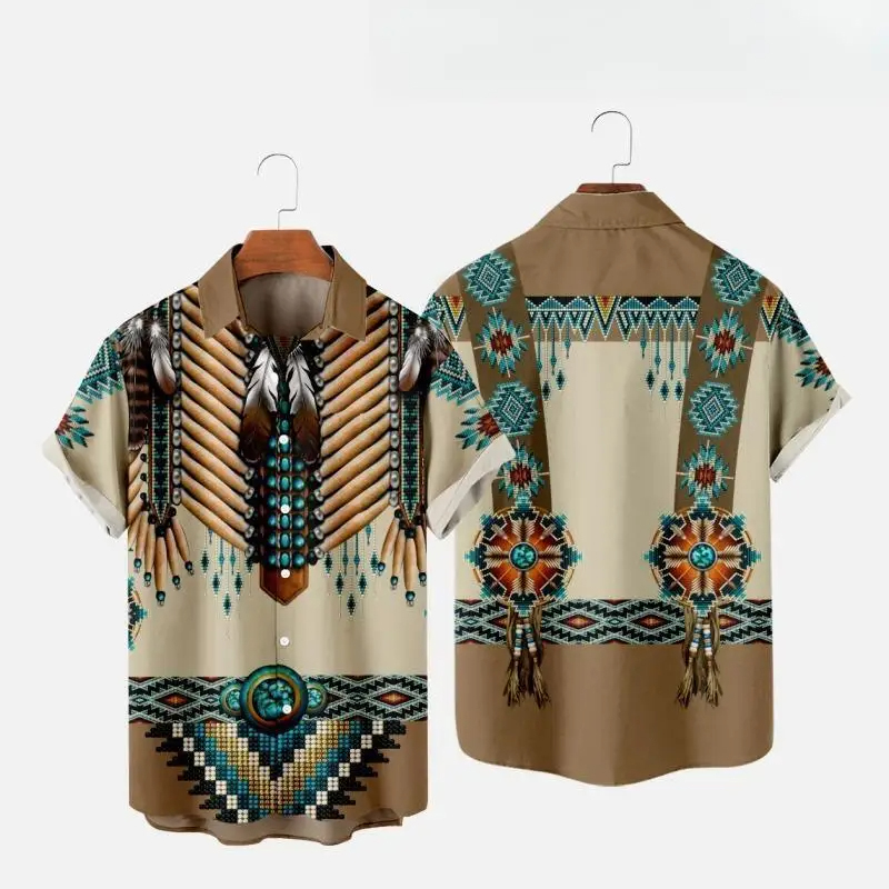 Indian Ethnic Style 3D Print B - Indian Summer Vintage Clothing recension och pris