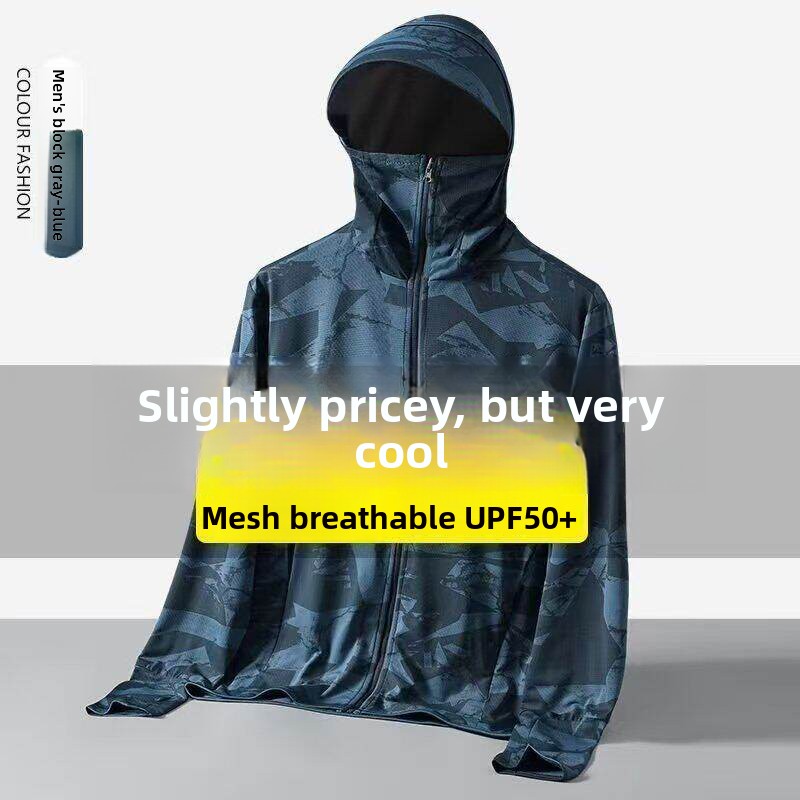 Men's Summer New Ice Silk Camo - Summer Clothing Long Sleeve recension och pris