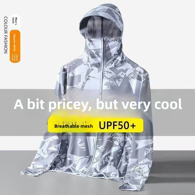 Men's Summer New Ice Silk Camo - Summer Clothing Long Sleeve recension och pris