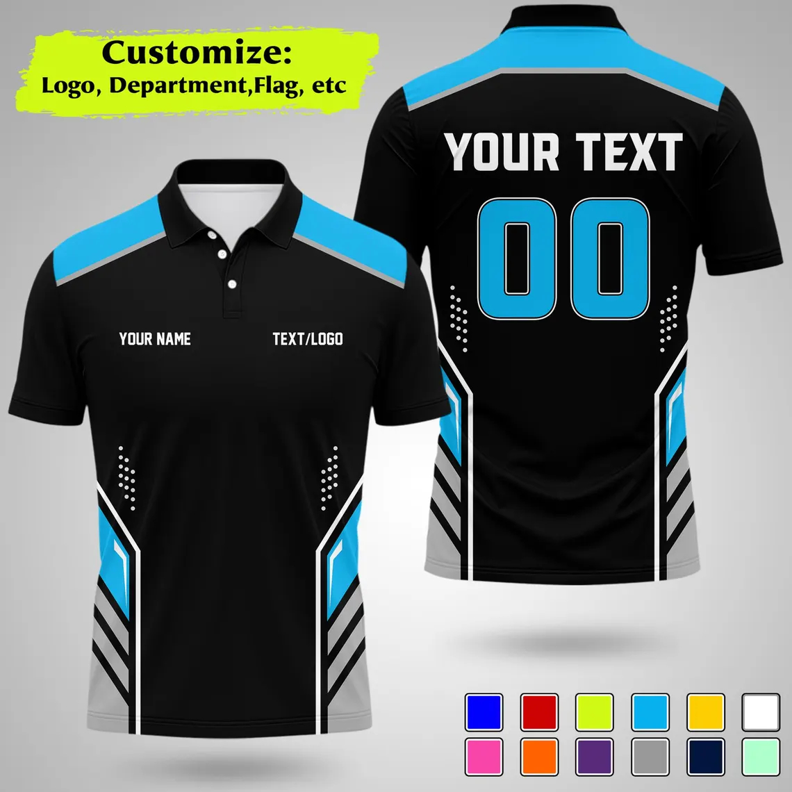 New Personalized Team Polo Shi - Summer Clothing Logo recension och pris