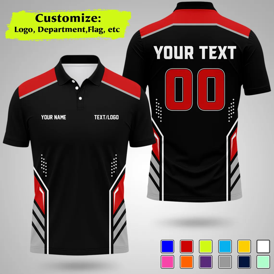 New Personalized Team Polo Shi - Summer Clothing Logo recension och pris