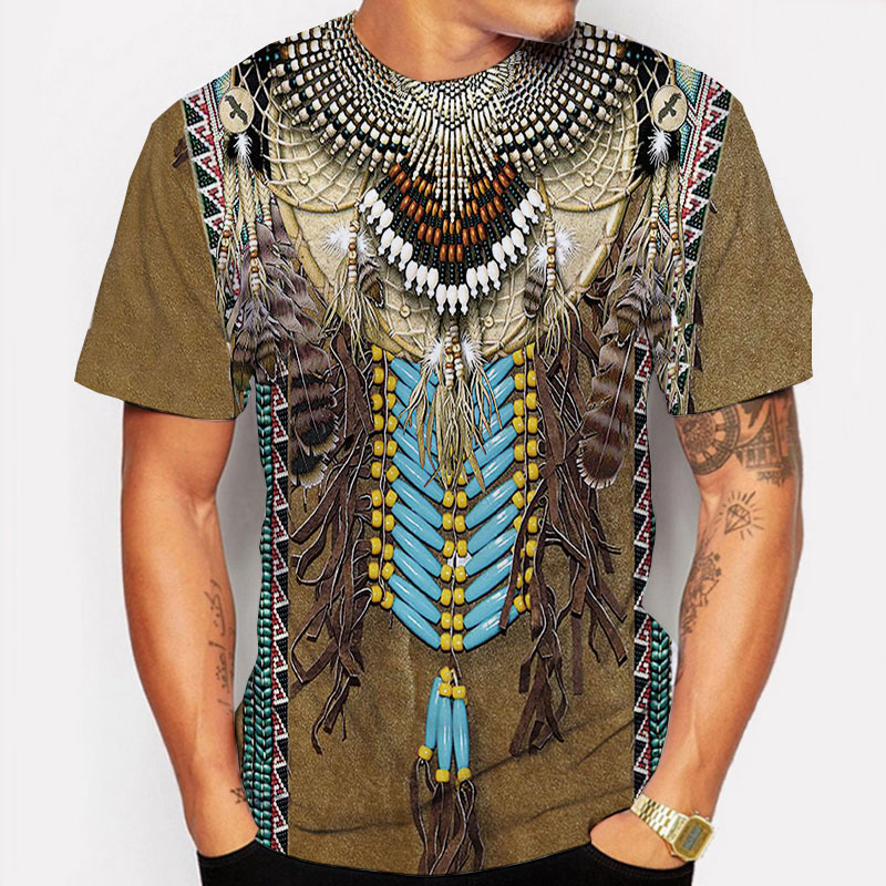Indian T-Shirts Ethnic Style 3 - Indian Summer Vintage Clothing recension och pris