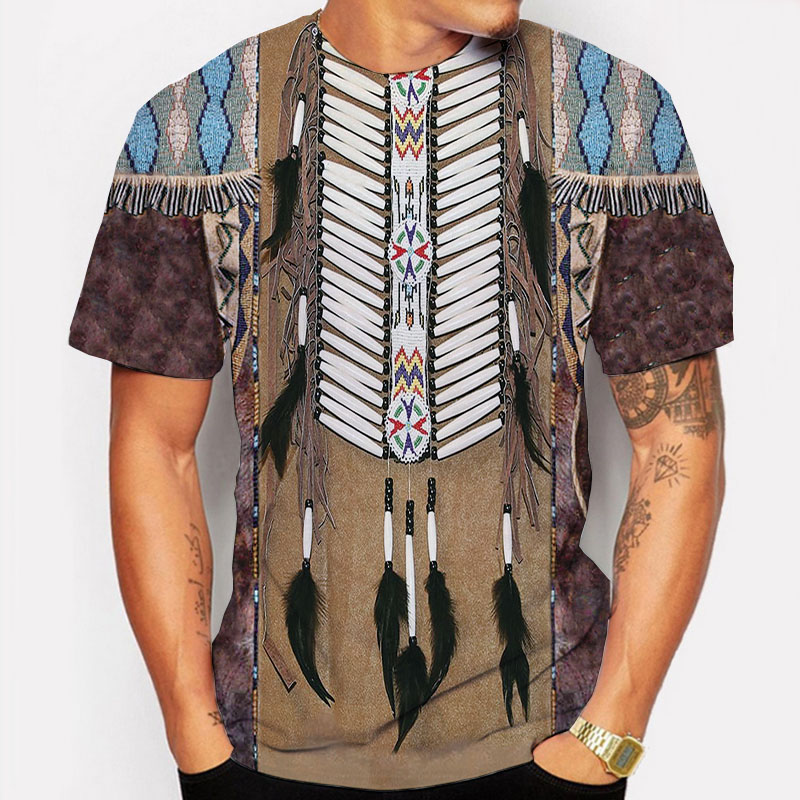 Indian T-Shirts Ethnic Style 3 - Indian Summer Vintage Clothing recension och pris