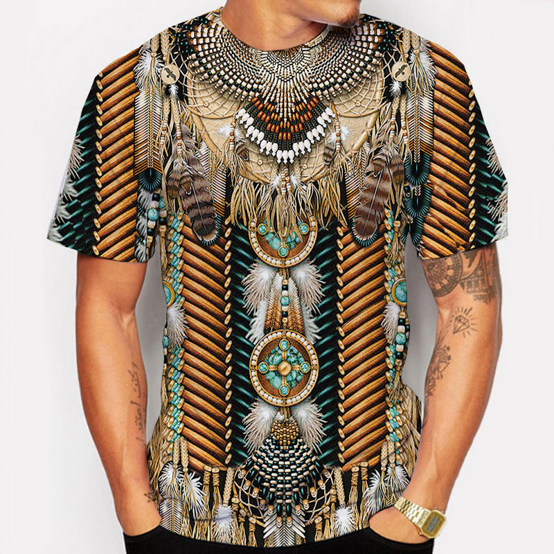 Indian T-Shirts Ethnic Style 3 - Indian Summer Vintage Clothing recension och pris