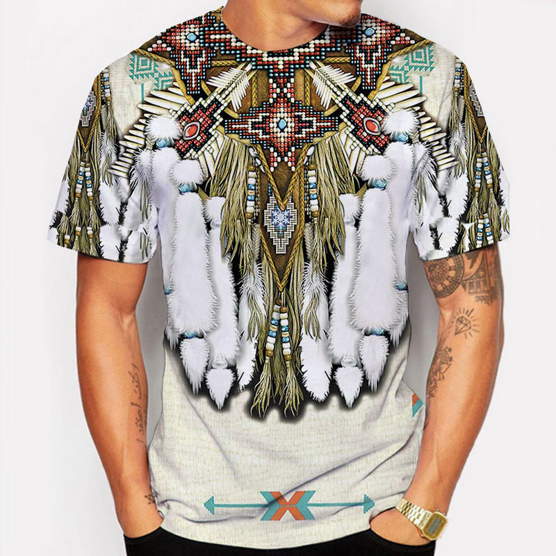 Indian T-Shirts Ethnic Style 3 - Indian Summer Vintage Clothing recension och pris