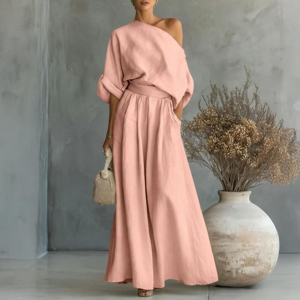 Women Blouse Pants Set Elegant - Summer Clothing Europe recension och pris