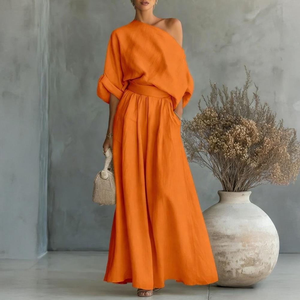 Women Blouse Pants Set Elegant - Summer Clothing Europe recension och pris