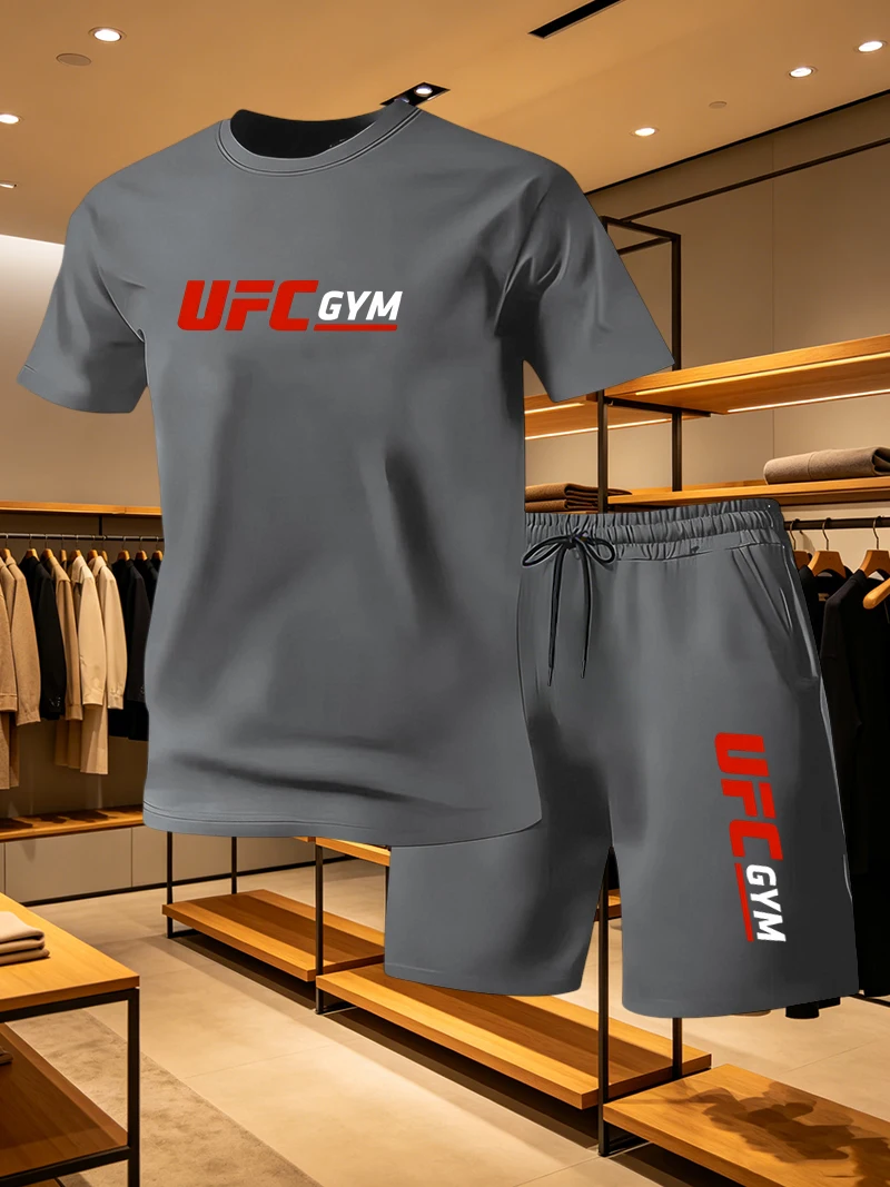 Men's Fashion T-shirt Shorts U - Summer Clothing Guys recension och pris