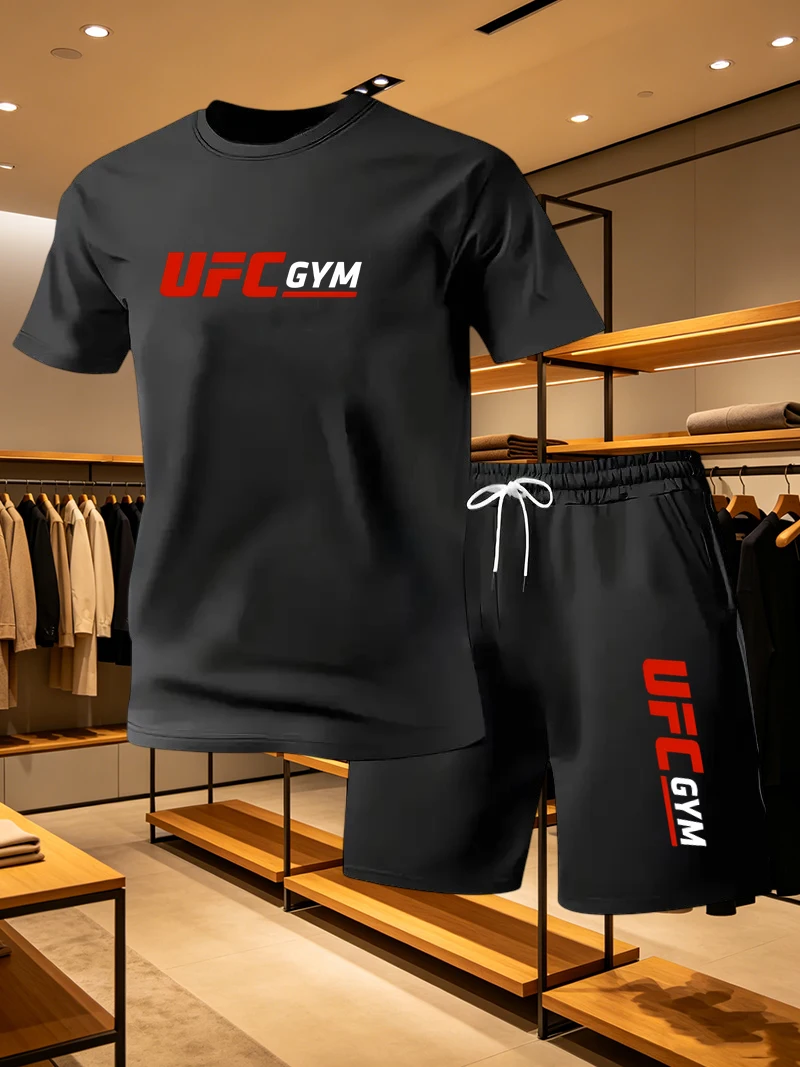 Men's Fashion T-shirt Shorts U - Summer Clothing Guys recension och pris