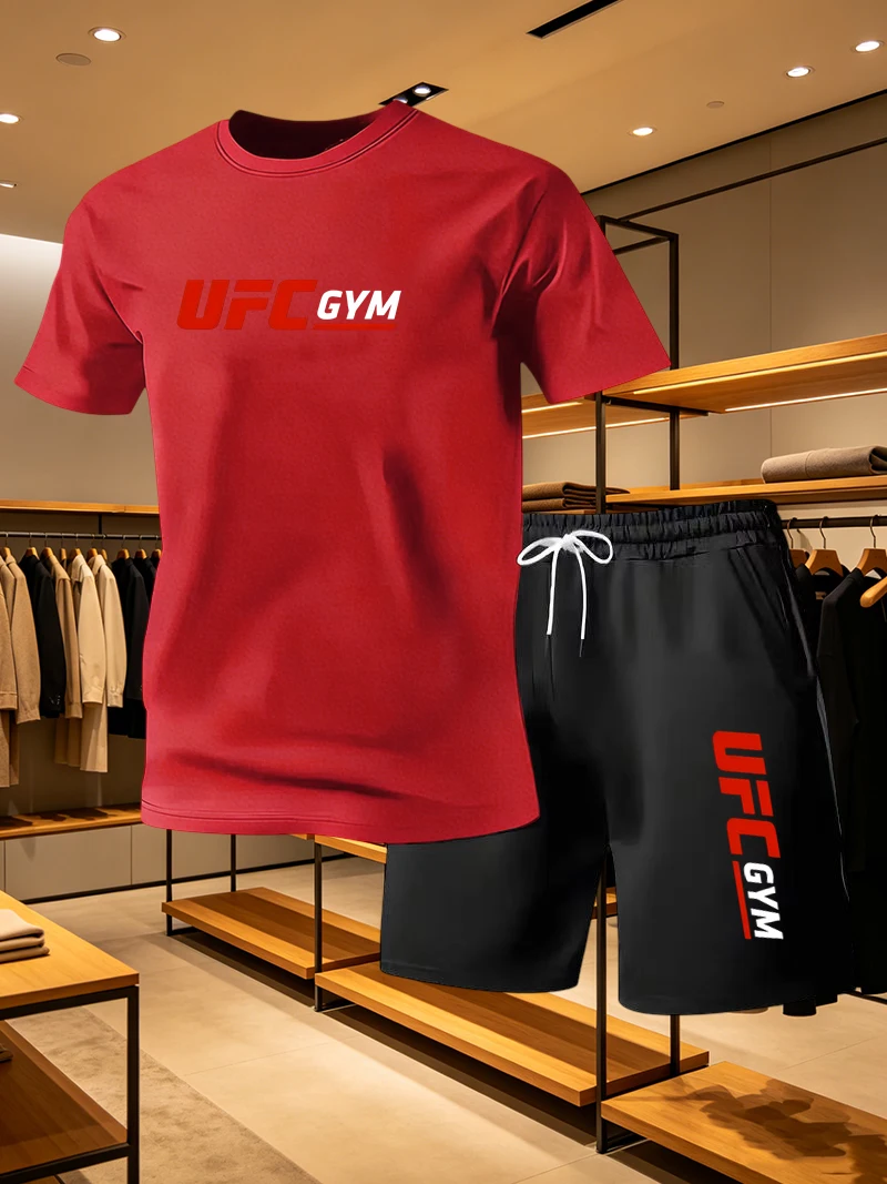 Men's Fashion T-shirt Shorts U - Summer Clothing Guys recension och pris