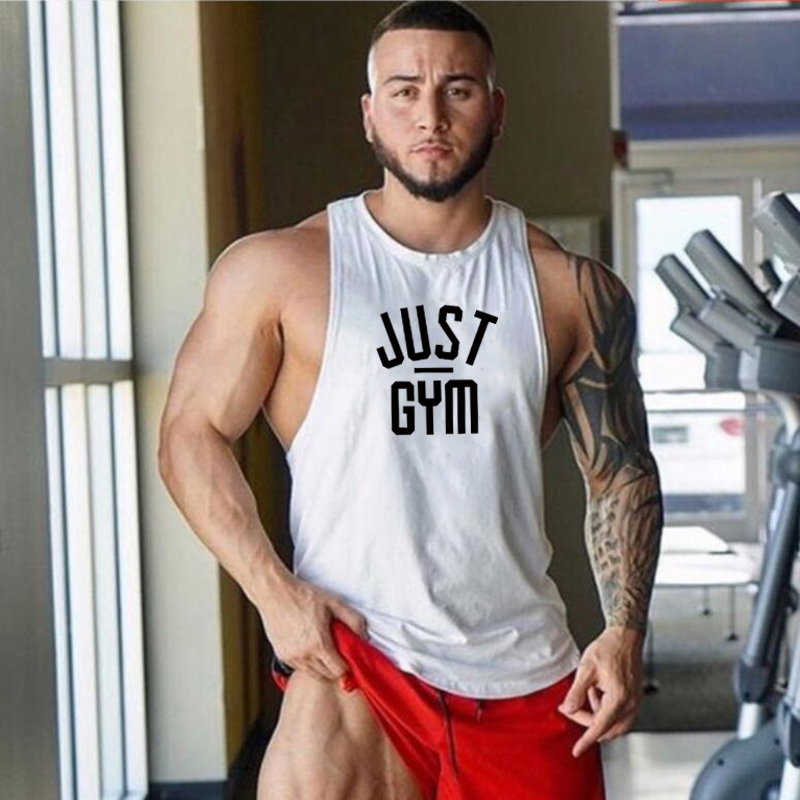 JUST GYM Logo Gym Clothing Men - Summer Clothing Logo recension och pris