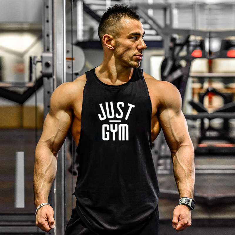JUST GYM Logo Gym Clothing Men - Summer Clothing Logo recension och pris