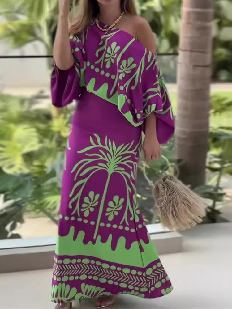 Sexy Women Print Two Piece Set - Summer Clothing For Girls recension och pris
