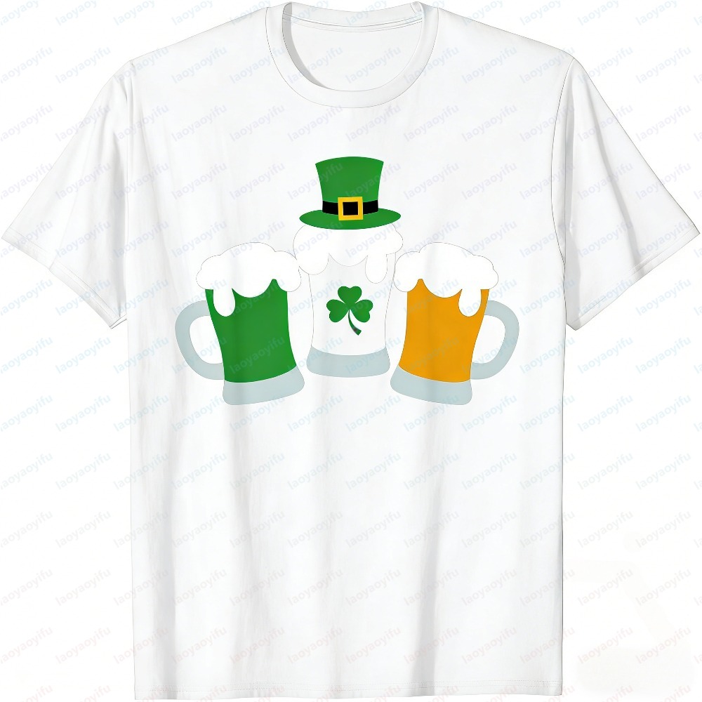 Men Summer Short Sleeve Cotton - Ireland Summer Clothing recension och pris