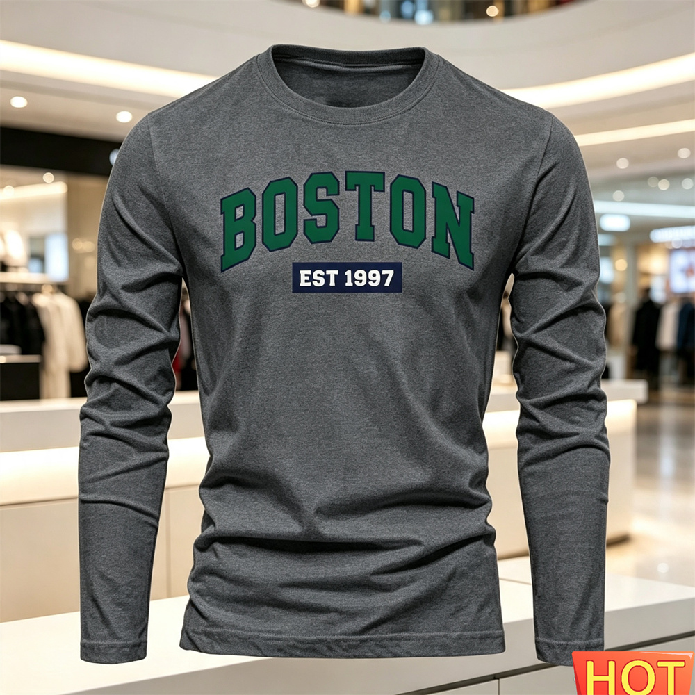 Autumn Summer Men's long sleev - Summer Clothing Long Sleeve recension och pris
