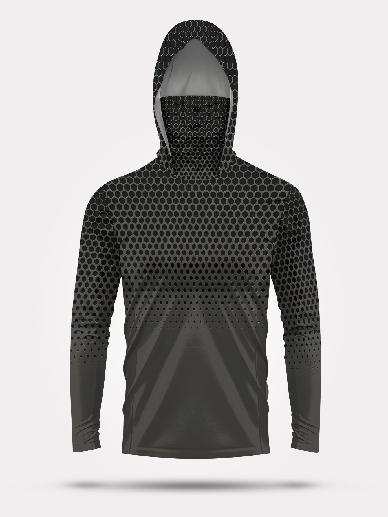 Men Hood Fishing Shirt long sl - Summer Clothing Long Sleeve recension och pris