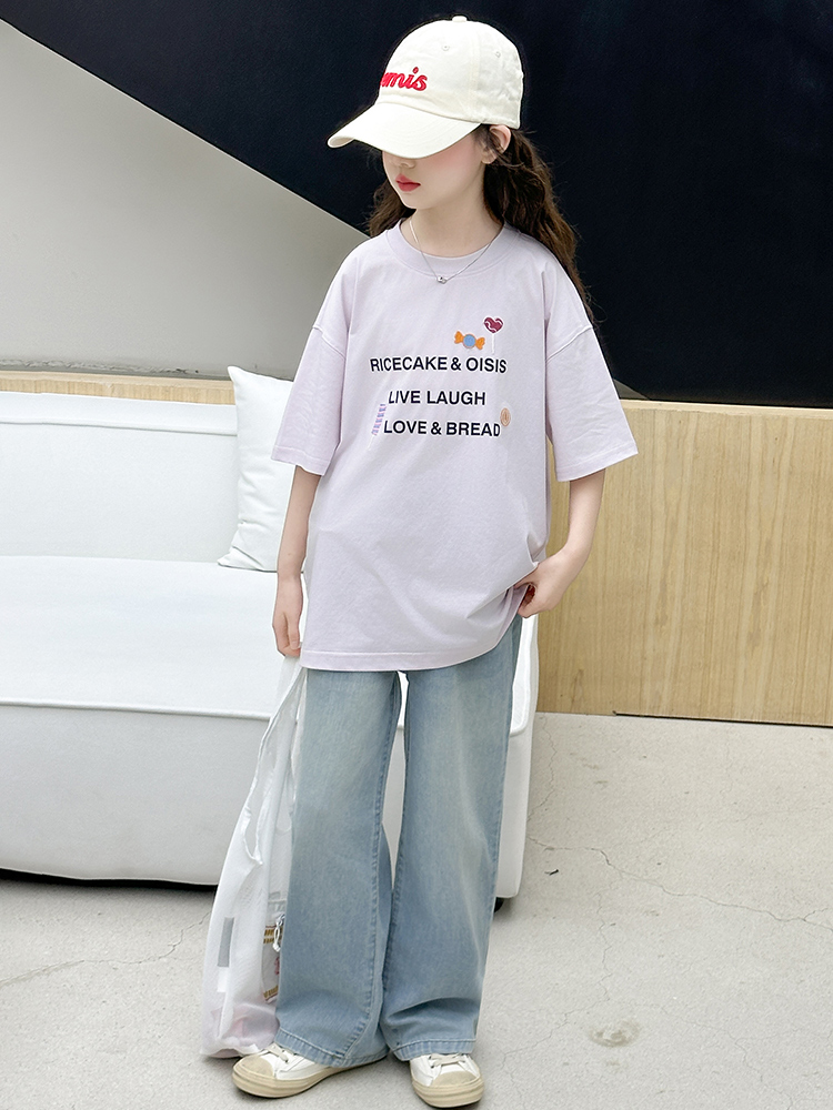 Girls Summer ort Sve T-irt Set - Summer Clothing Girl recension och pris