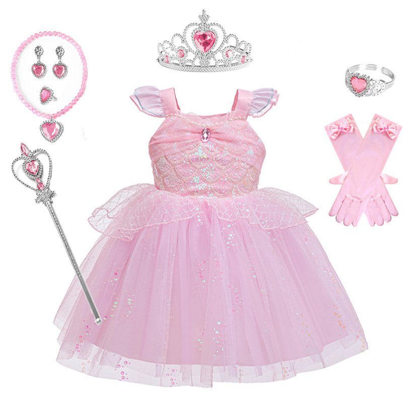 Girls Mermaid Tutu Dress Sequi - Summer Clothing Europe recension och pris
