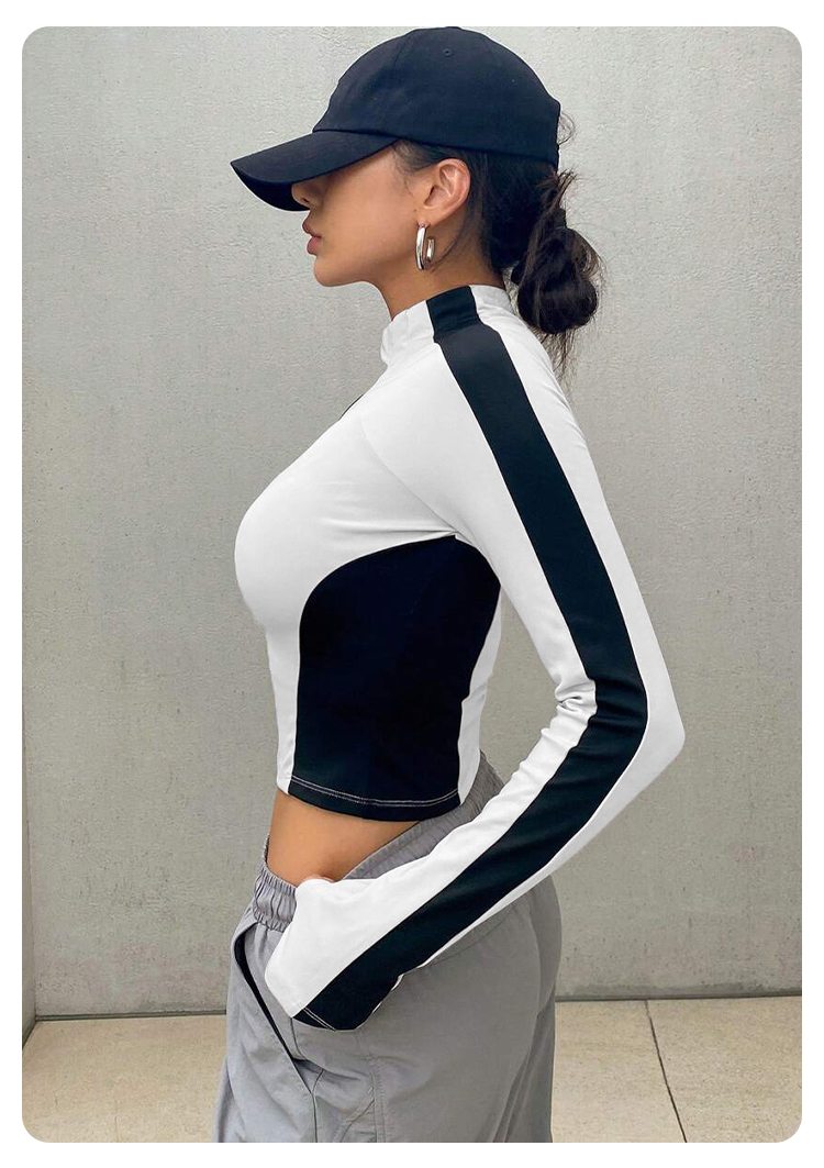 Yoga Clothes Stand Up Collar J - Summer Clothing Essentials recension och pris