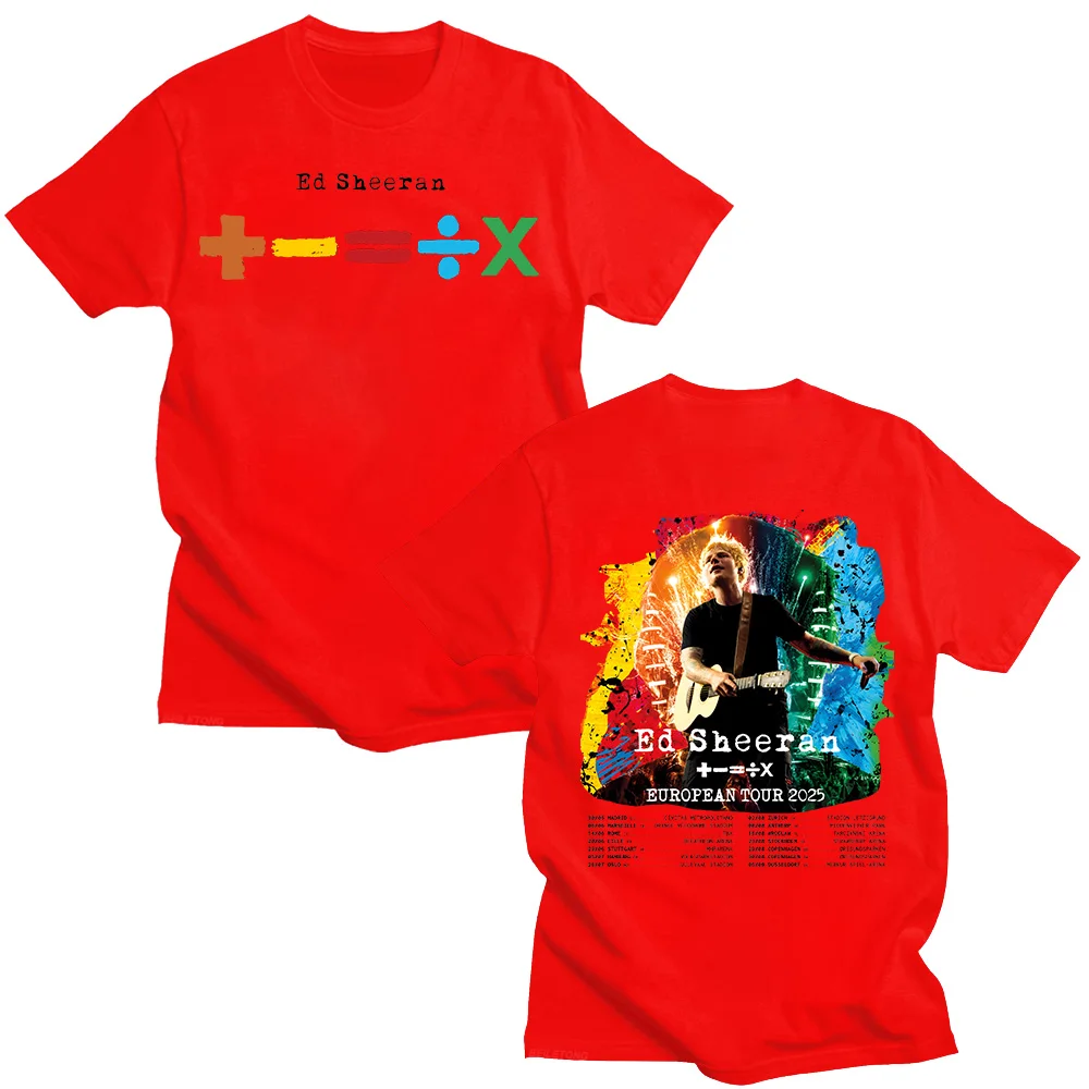 Ed Sheeran European Tour 2025  - Summer Clothing Gif recension och pris