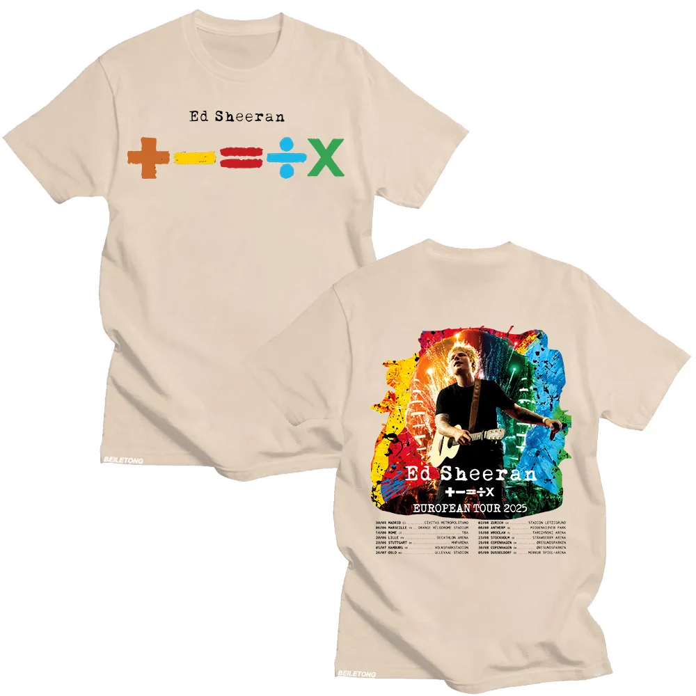 Ed Sheeran European Tour 2025  - Summer Clothing Gif recension och pris