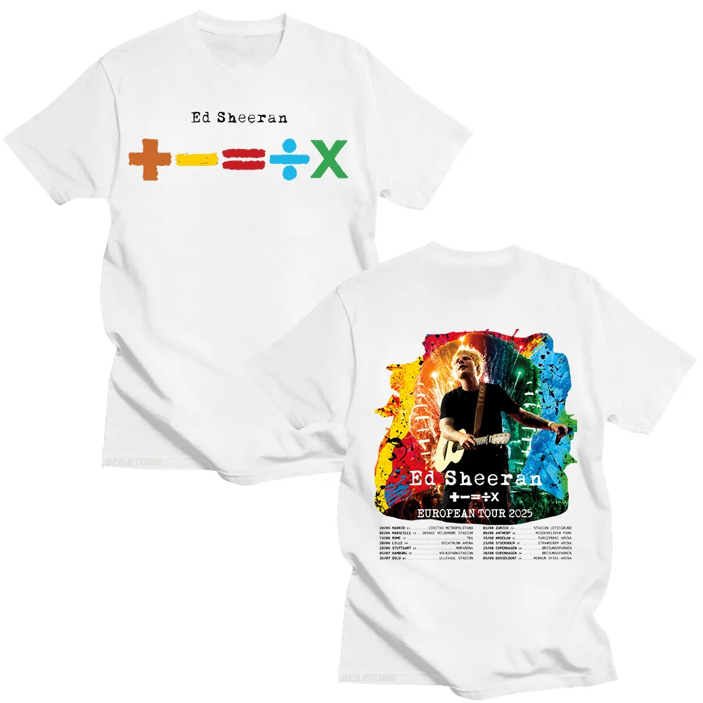 Ed Sheeran European Tour 2025  - Summer Clothing Gif recension och pris