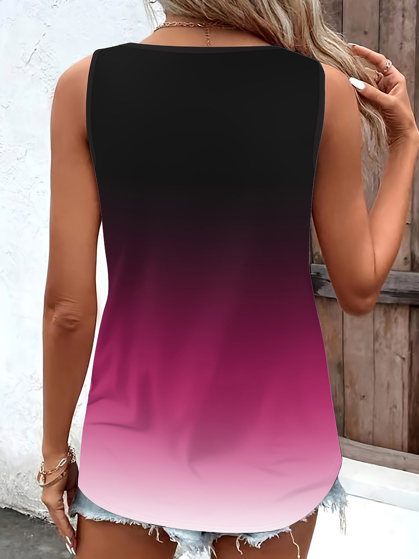Plus Size Women's Gradient Tan - Summer Upf Clothing recension och pris