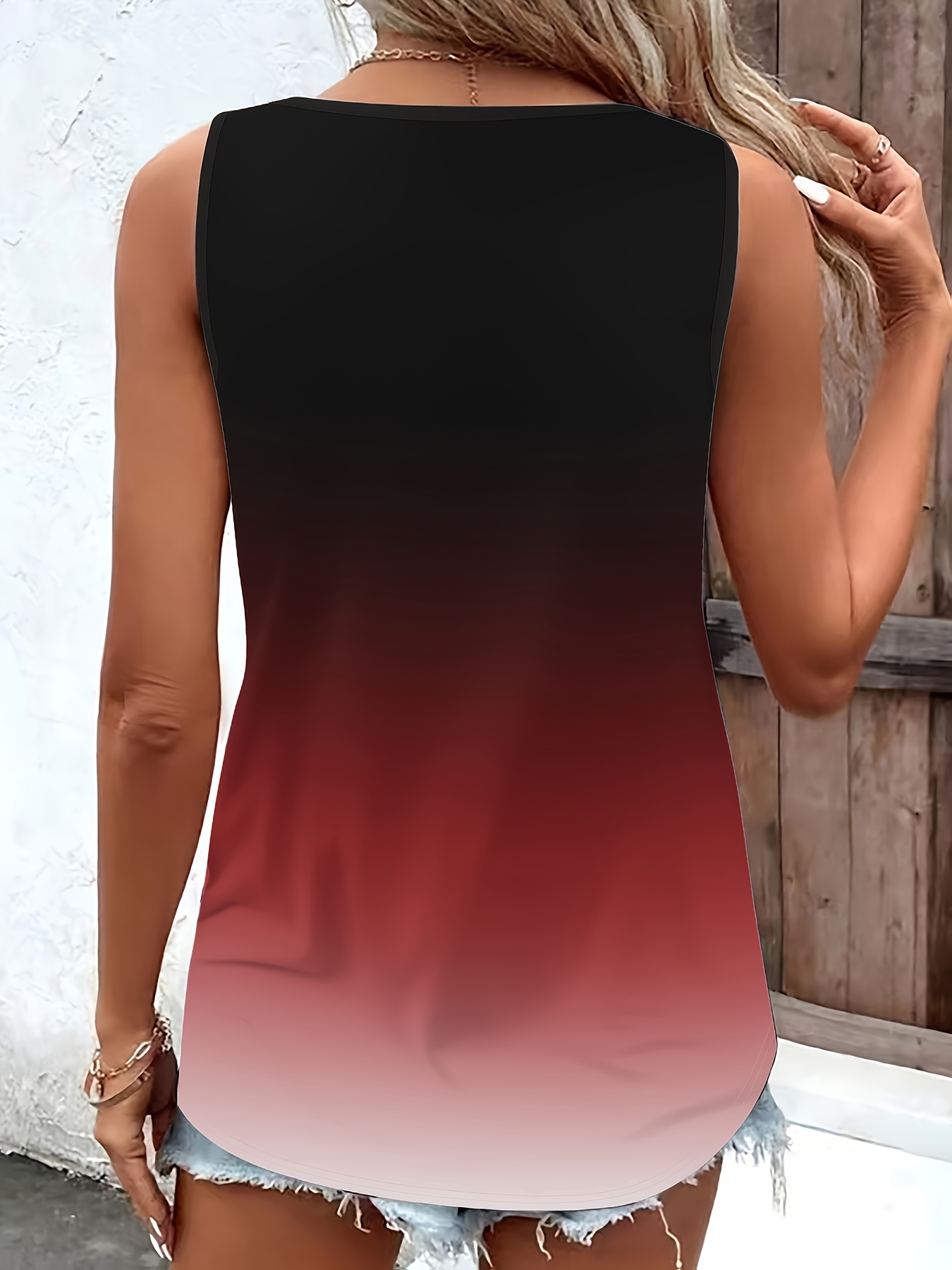 Plus Size Women's Gradient Tan - Summer Upf Clothing recension och pris