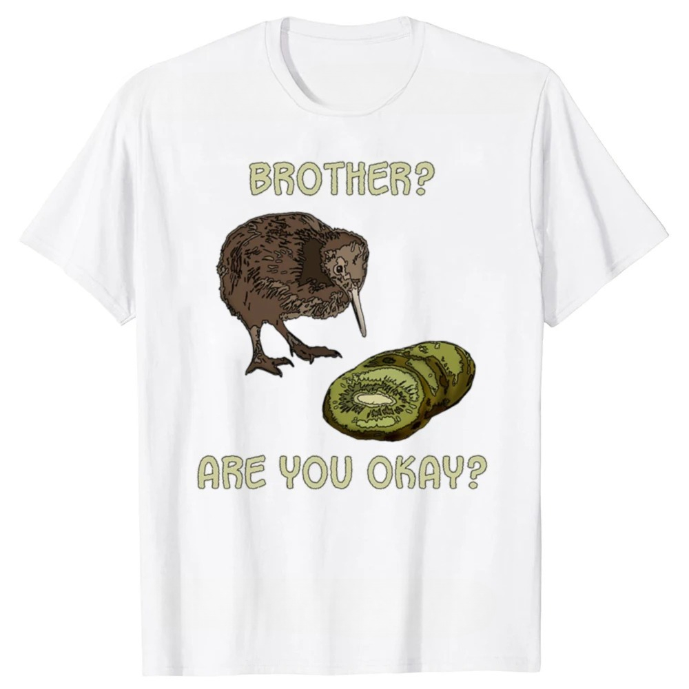 Funny The Kiwi Is Dead T Shirt - Summer Clothing Logo recension och pris