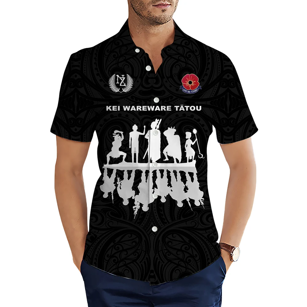 HXFashion Men's Shirts Anzac D - Summer Days Clothing recension och pris