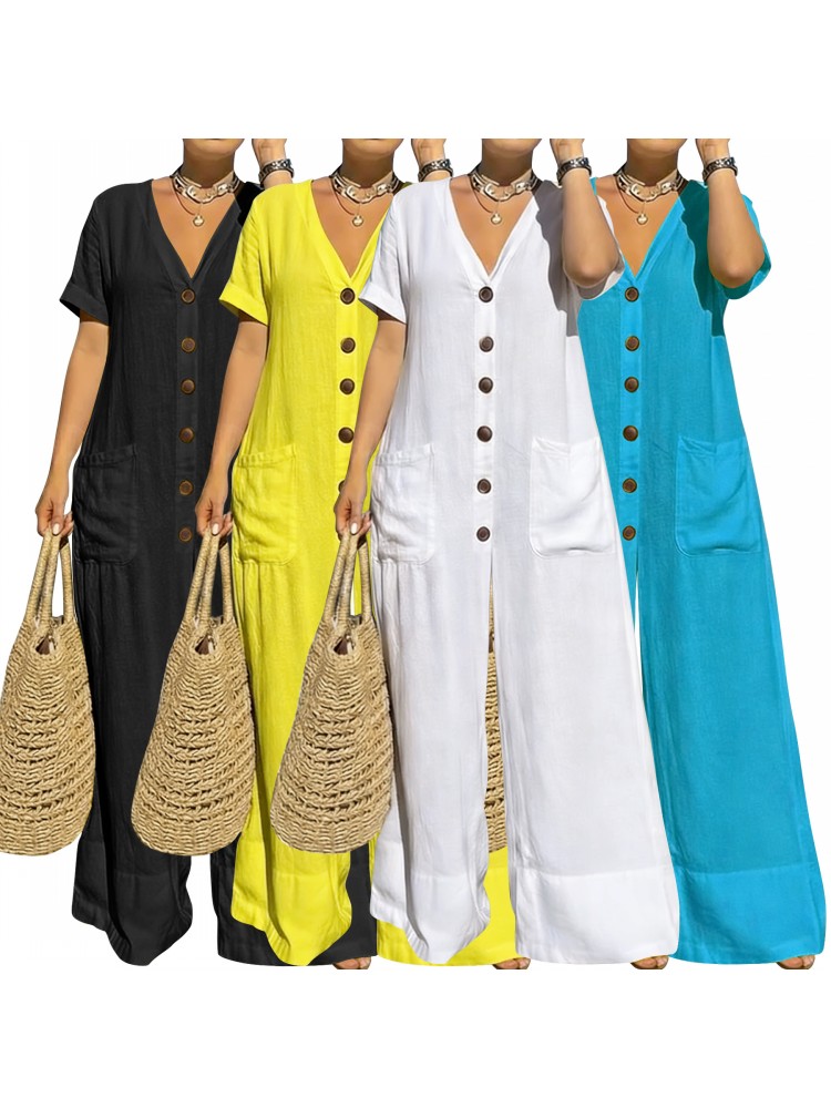 Plus Size Women Clothes Jumpsu - Summer Clothing Model recension och pris