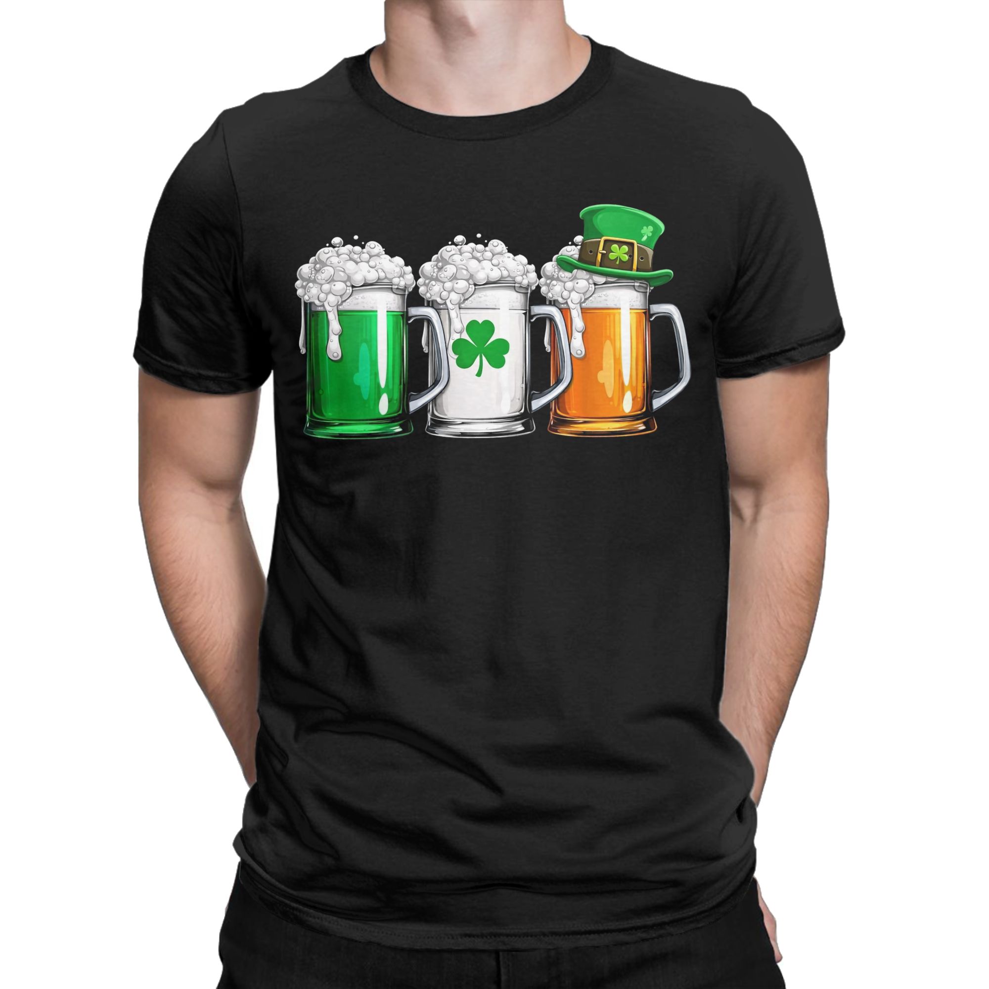 Men's Irish Beer Ireland Flag  - Ireland Summer Clothing recension och pris