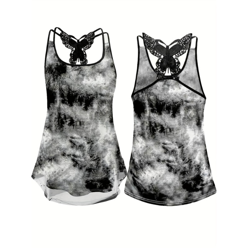 Plus Size 1XL-5XL Print Tank T - Summer Upf Clothing recension och pris